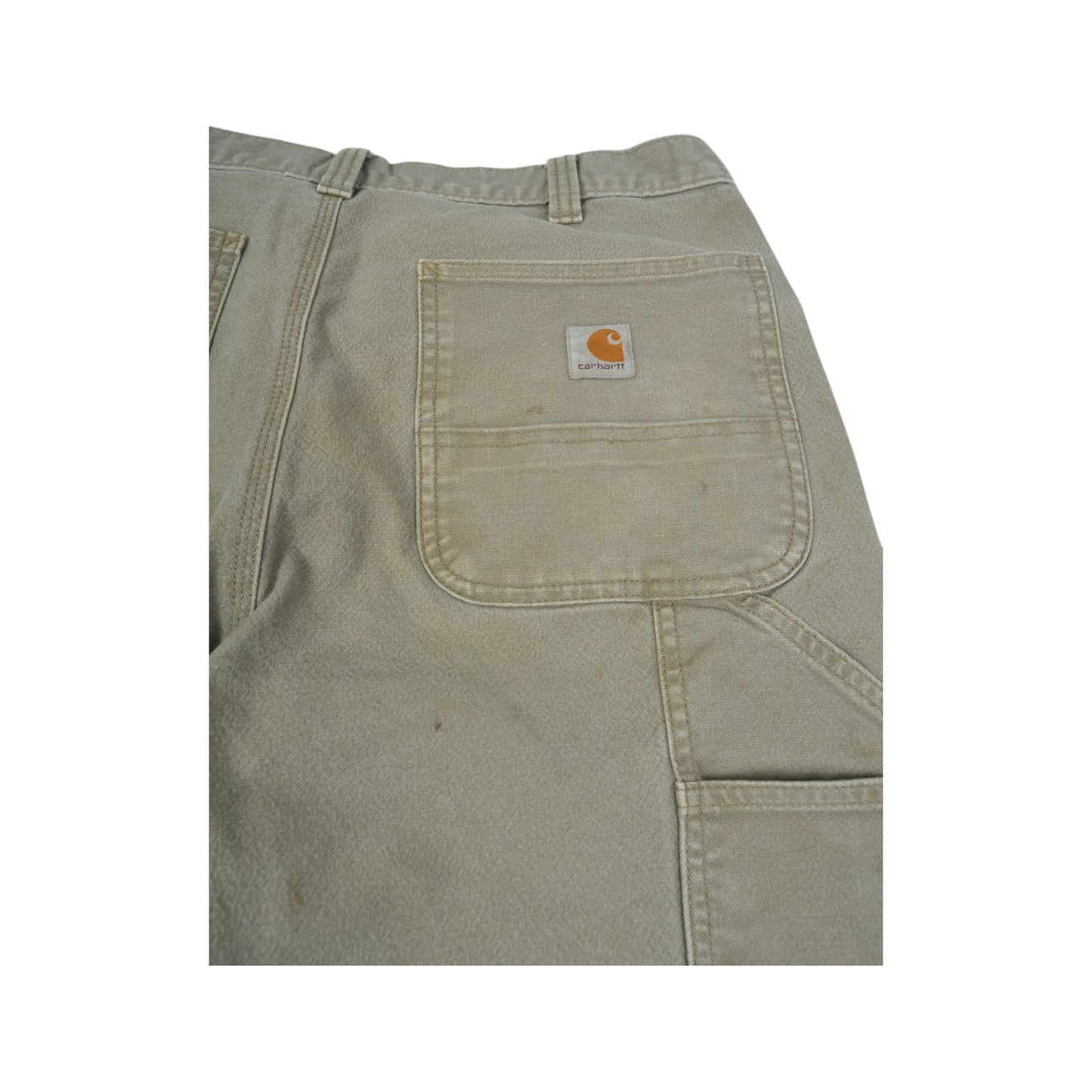 Vintage Carhartt Relaxed Fit Carpenter Jeans Grey W34 L34