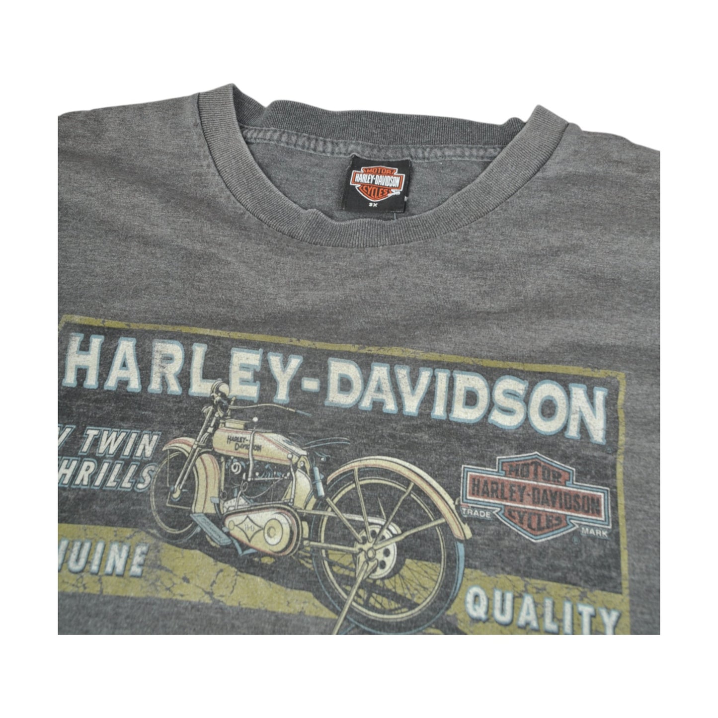 Vintage Harley-Davidson Orlando Florida T-Shirt Grey XXXL