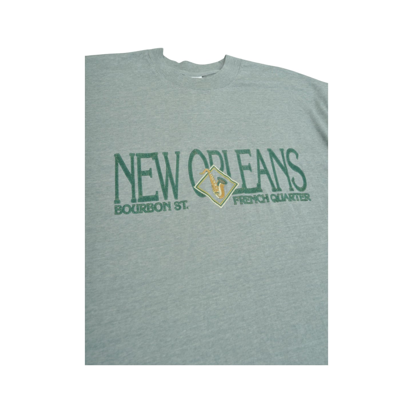 Vintage New Orleans T-Shirt Grey Large