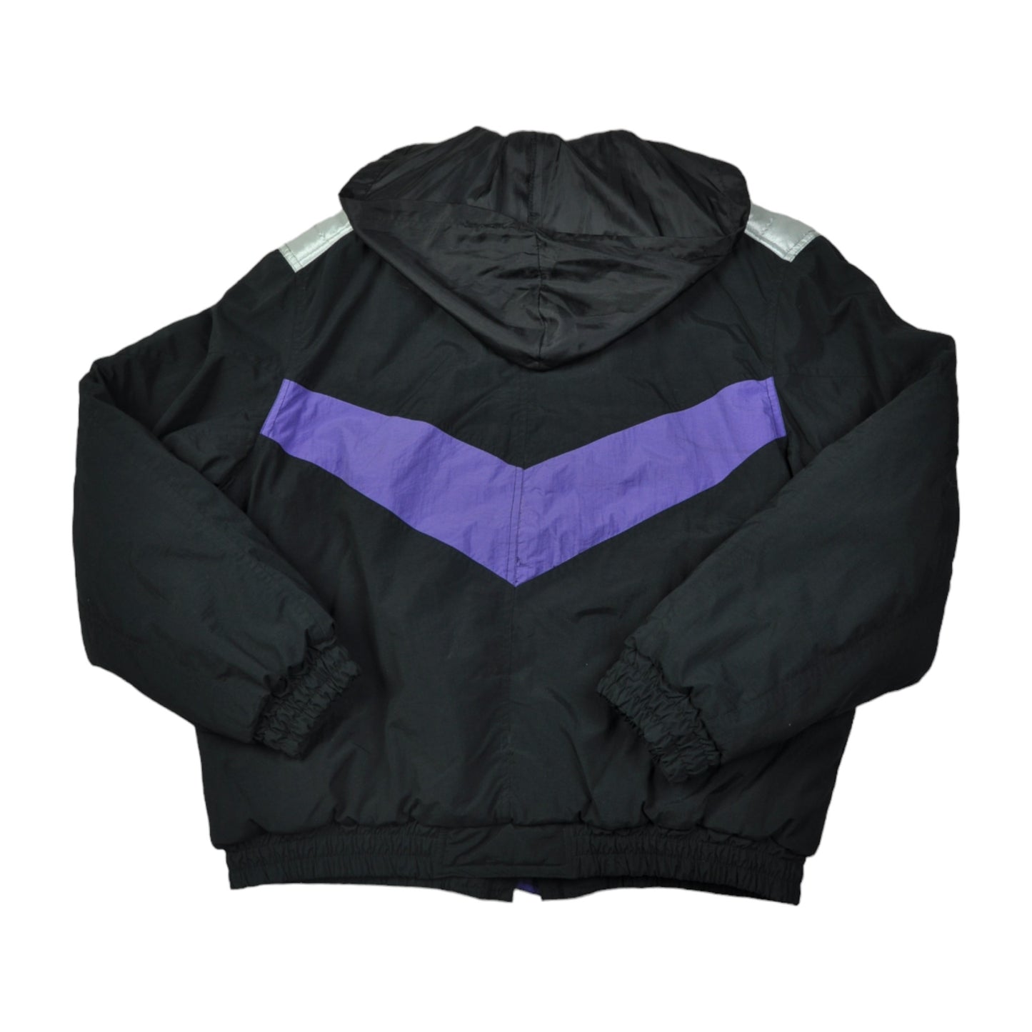 Vintage McGregor Ski Jacket Black/Purple Large