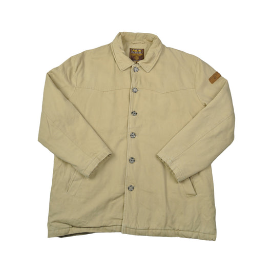 Vintage Workwear Atlas Jacke Beige XXL