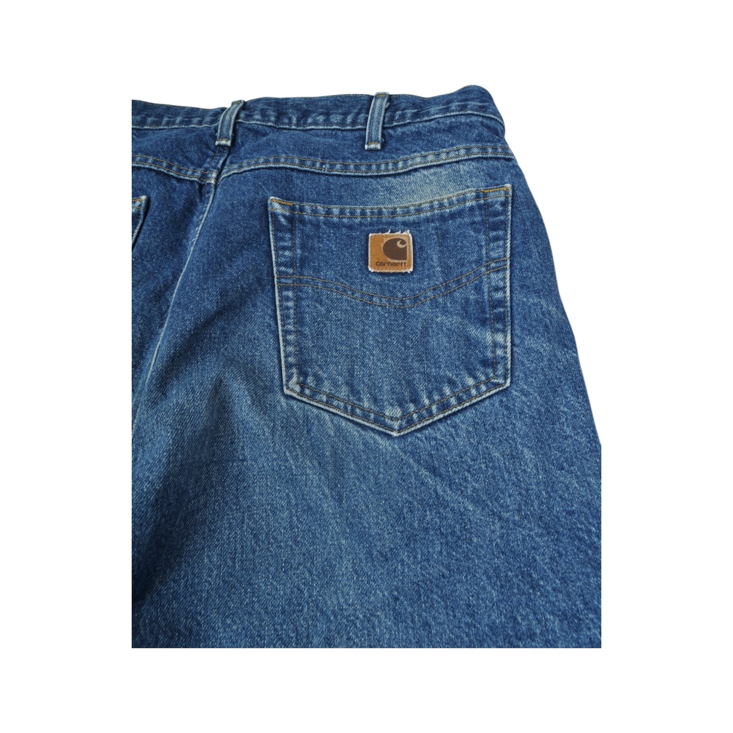 Vintage Carhartt Lined Carpenter Jeans Blue  W36 L34