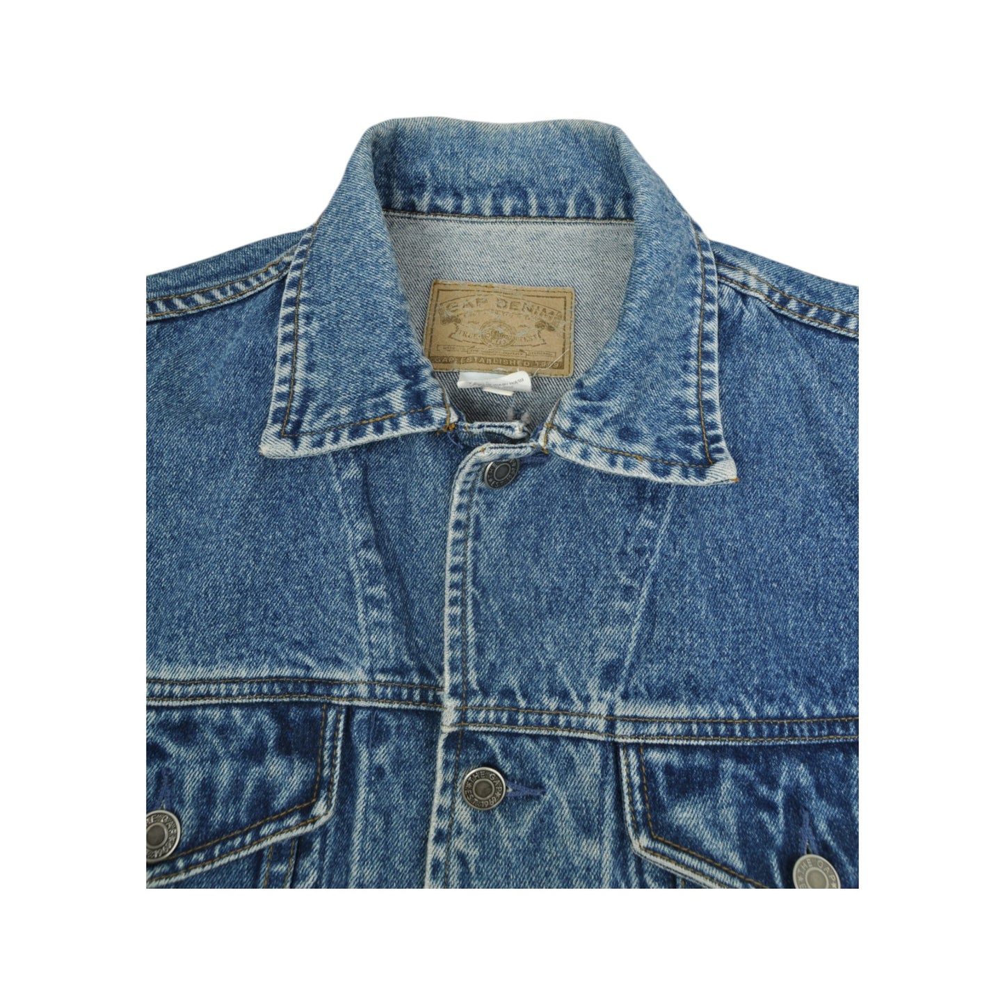 Vintage Gap Denim Jacket Blue Denim Small