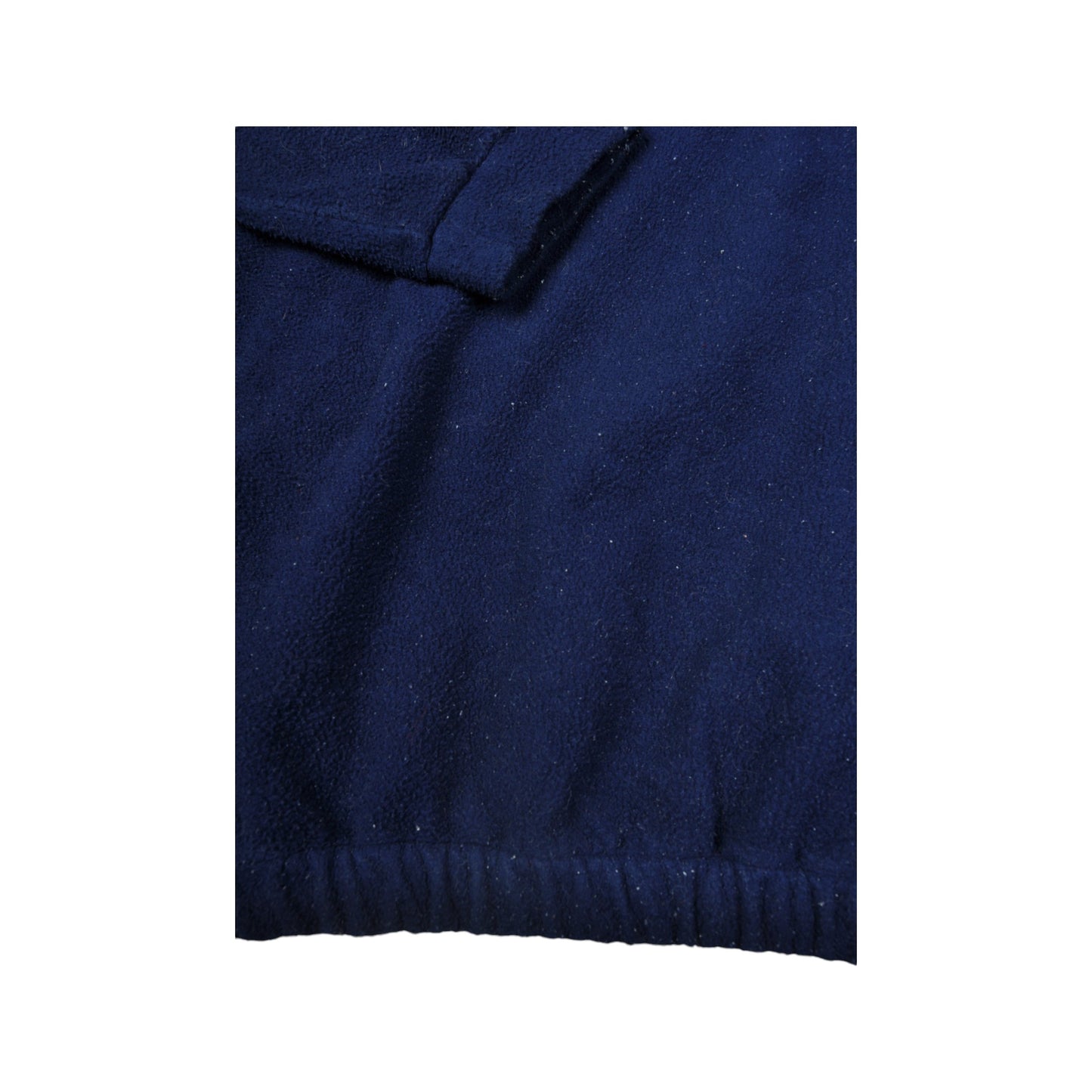 Vintage Blue Ocean Fleece 1/4 Zip retro Pattern Blue Large