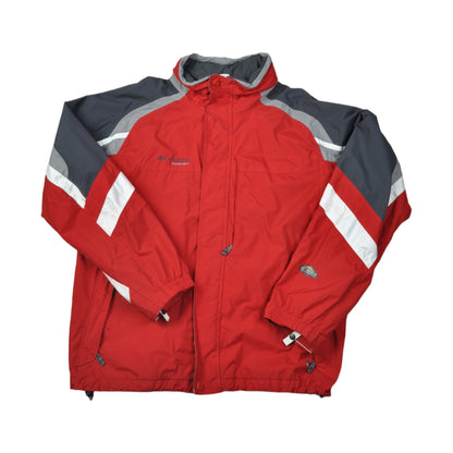 Vintage Columbia Vertex Waterproof Jacket Red XL