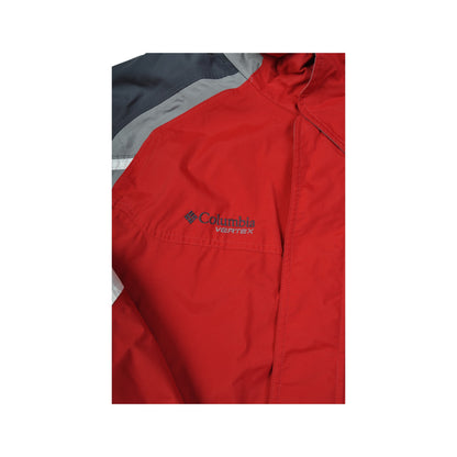 Vintage Columbia Vertex Waterproof Jacket Red XL