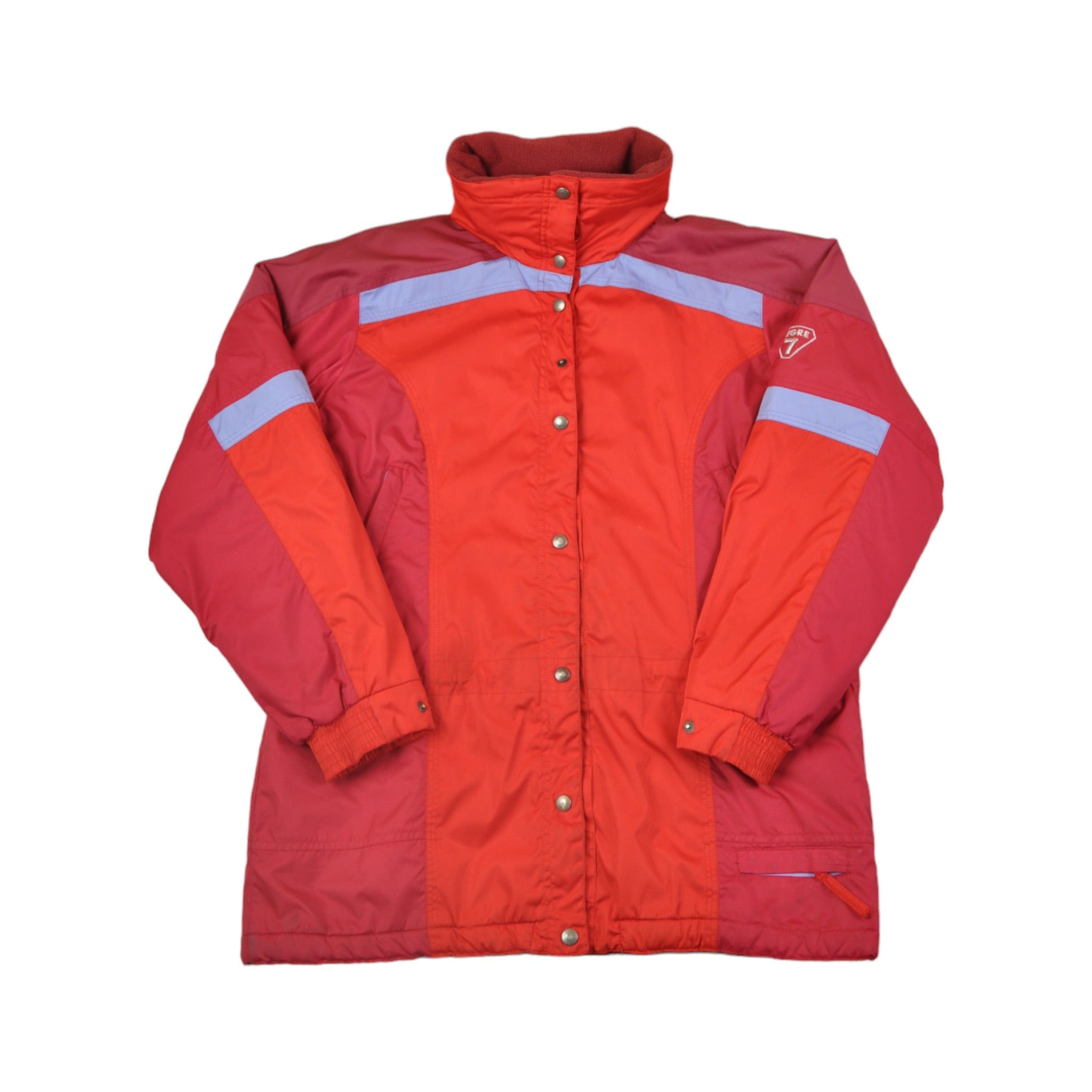 Vintage Degree 7 Ski Jacket Red Ladies Medium