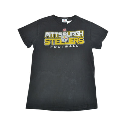 Vintage NFL Pittsburgh Steelers T-Shirt Black Medium