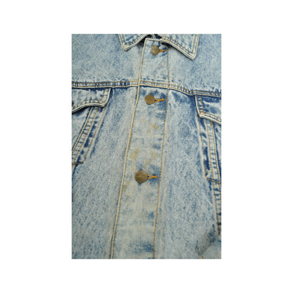 Vintage 80's Pepe Jeans Denim Jacket Blue Denim Large