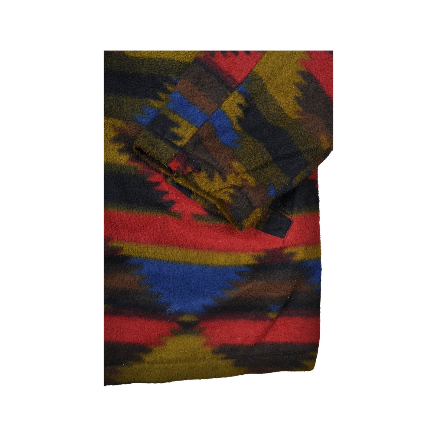 Vintage Fleece Jacket Aztec Pattern Multi XXL