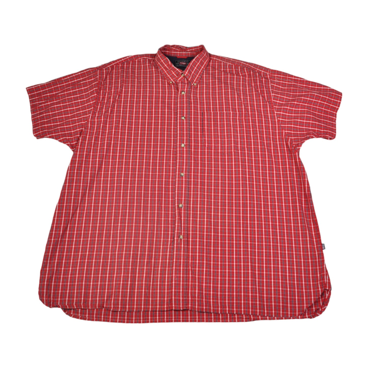 Vintage Shirt Wrangler Short Sleeve Red XXXL