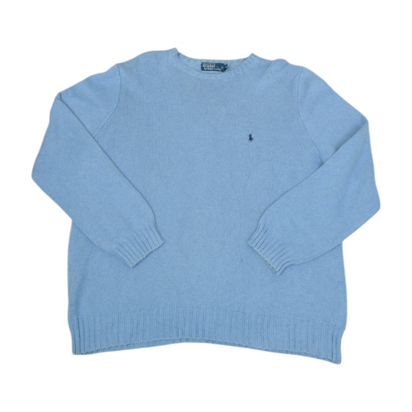 Vintage Polo Ralph Lauren Knitwear Sweatshirt Blue XXL