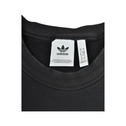 Vintage Adidas Sweatshirt schwarz klein