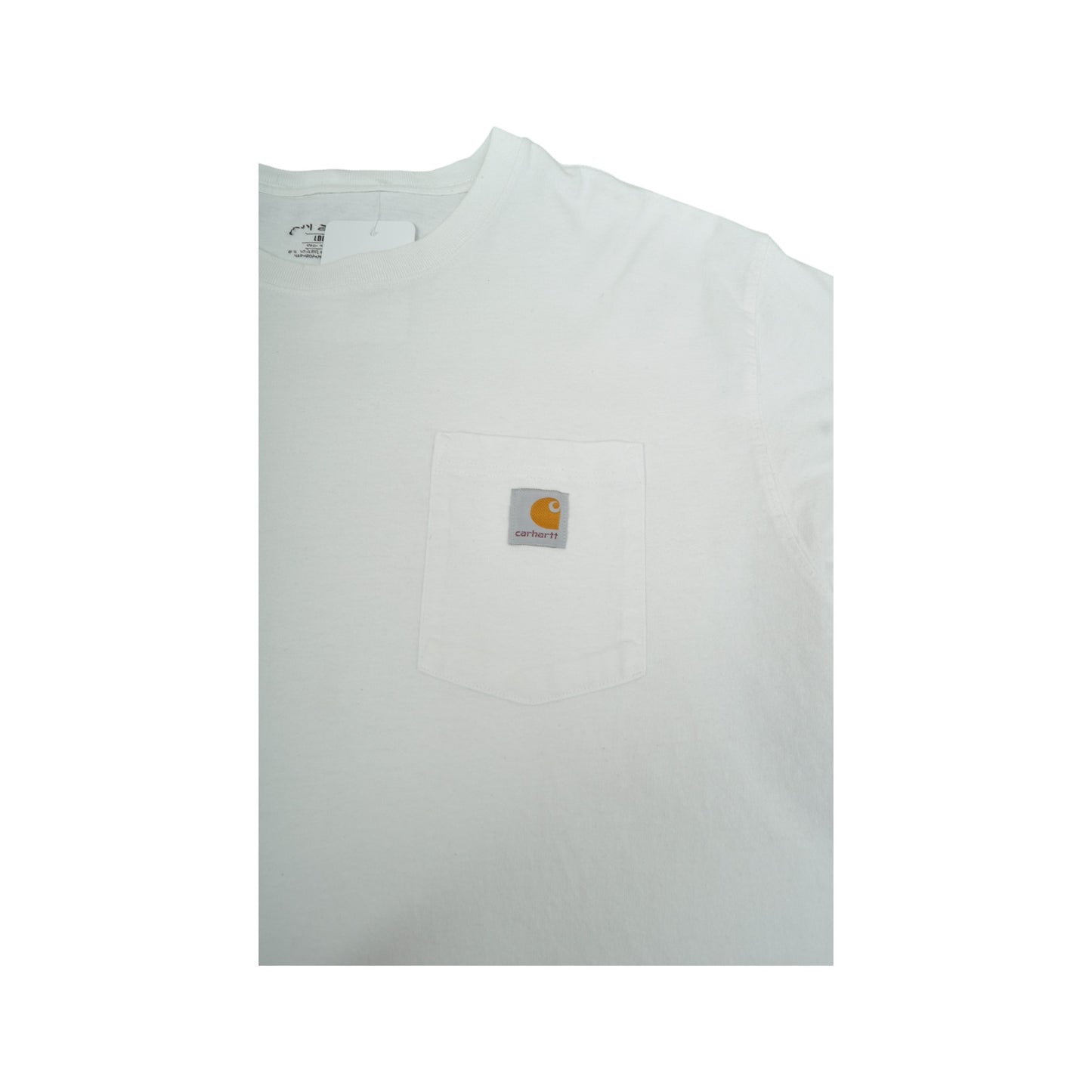 Vintage Carhartt Pocket T-Shirt White XXL