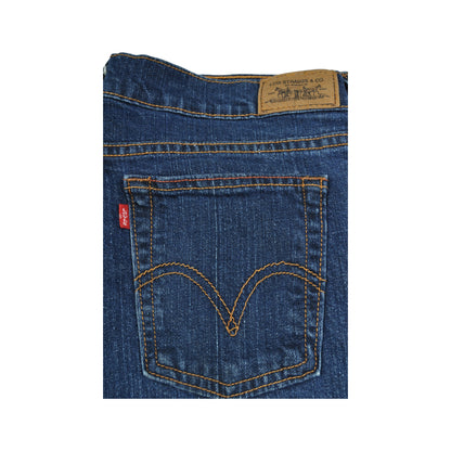 Vintage Levi's 515 Boot Cut Jeans Blue Wash Denim Ladies W32 L31