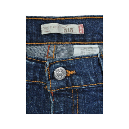 Vintage Levi's 515 Boot Cut Jeans Blue Wash Denim Ladies W32 L31