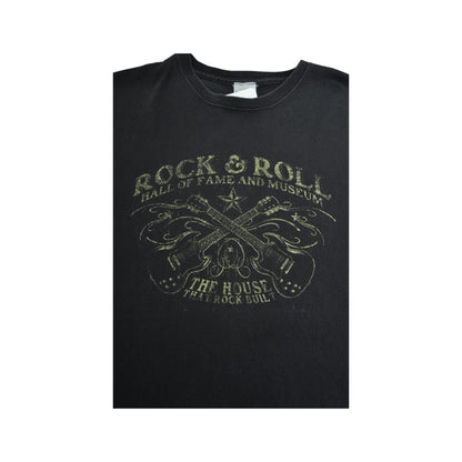 Vintage Rock & Roll Museum T-Shirt Black XL