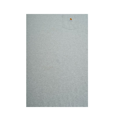 Vintage Carhartt Pocket T-Shirt Grey XXL