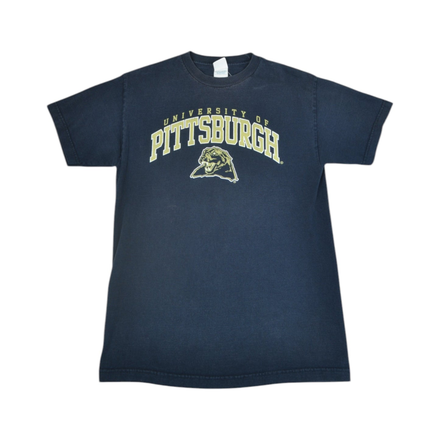 Vintage University Pittsburgh T-Shirt Blue Medium