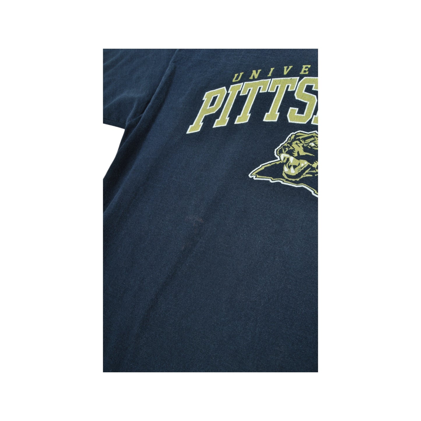 Vintage University Pittsburgh T-Shirt Blue Medium