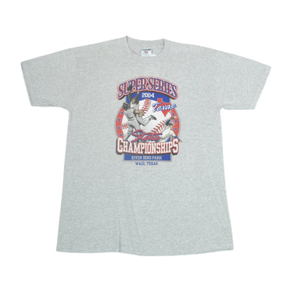 Vintage Super Series T-Shirt Grey Large