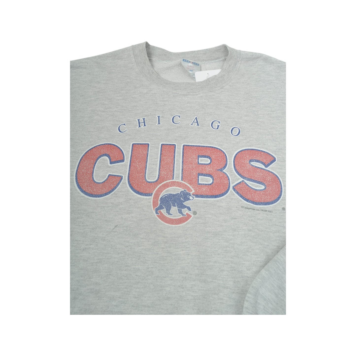 Vintage Chicago Cubs Sweatshirt Grey XL