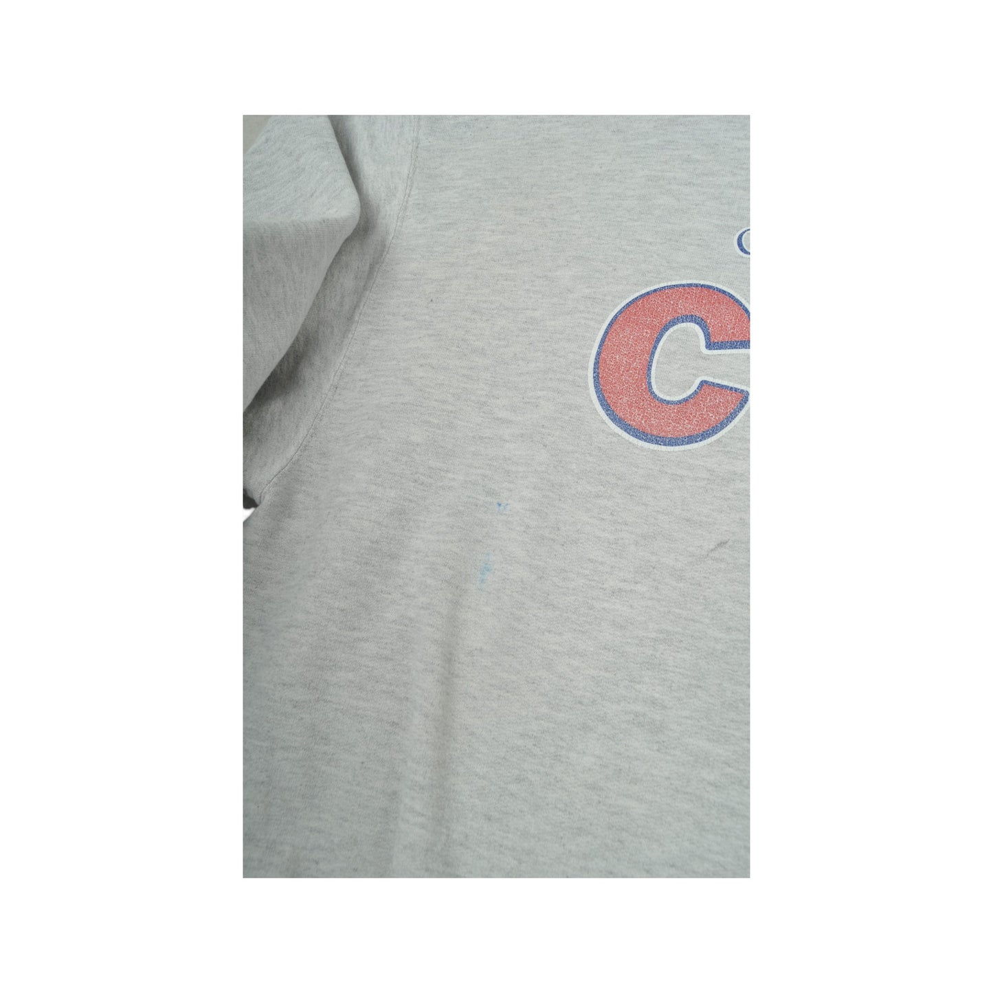 Vintage Chicago Cubs Sweatshirt Grey XL