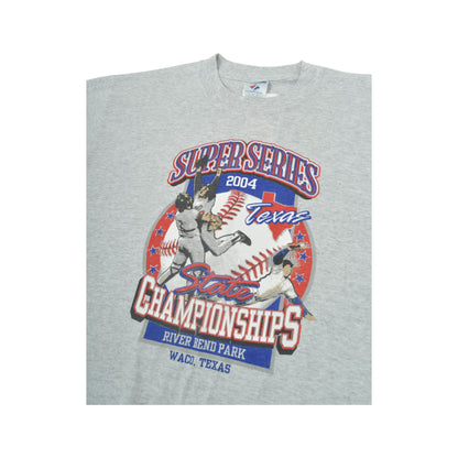 Vintage Super Series T-Shirt Grey Large