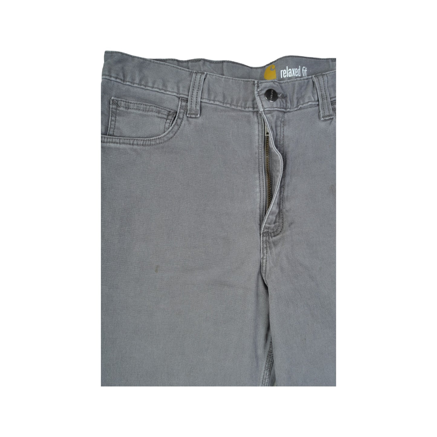 Vintage Carhartt Carpenter Denim Jeans Grey W33 L34