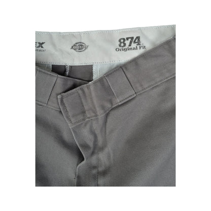 Vintage Dickies 874 Arbeitshose Grau W32 L32