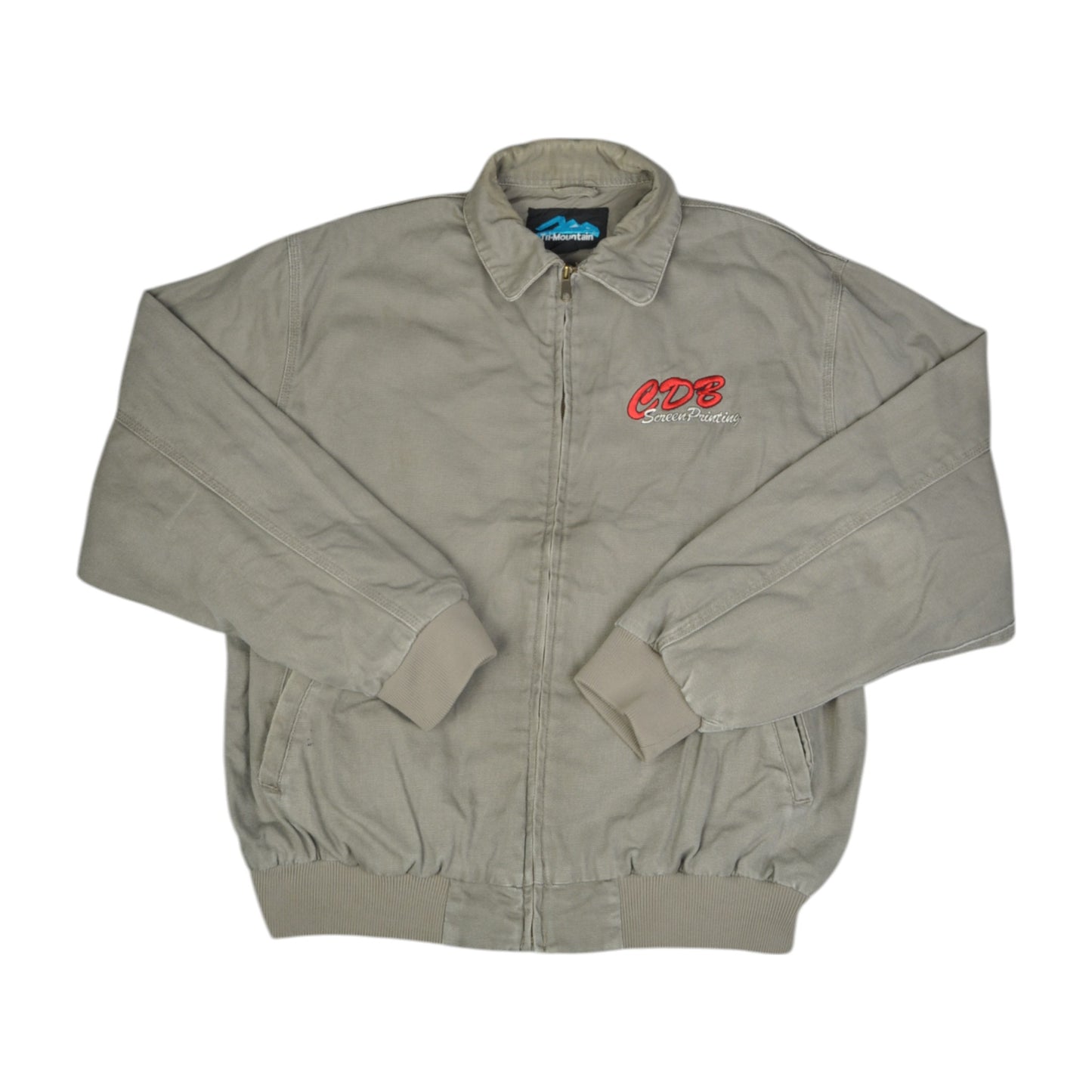 Vintage USA Workwear Jacket Grey Large