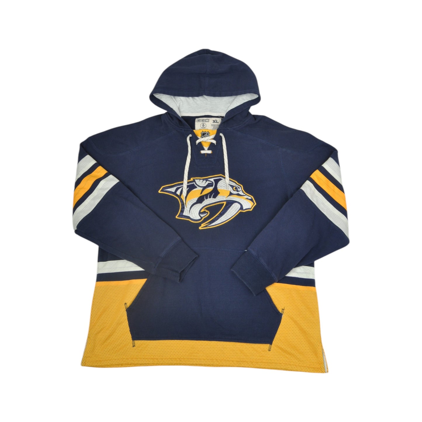 Vintage NHL Nashville Predators  Sweatshirt Navy XL