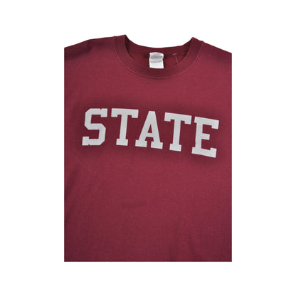 Vintage State Sweatshirt Burgundy Small