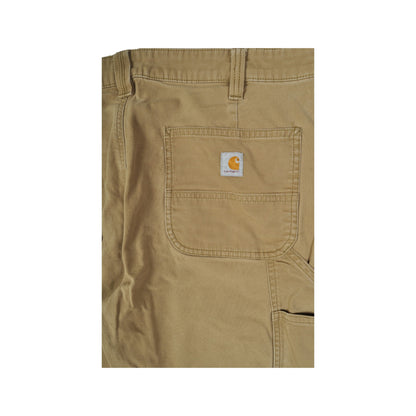 Vintage Carhartt Carpenter Denim Jeans Tan Ladies W35 L32