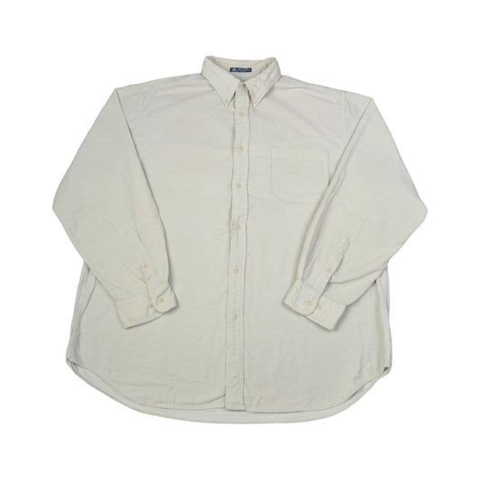 Vintage Corduroy Shirt Cream XL