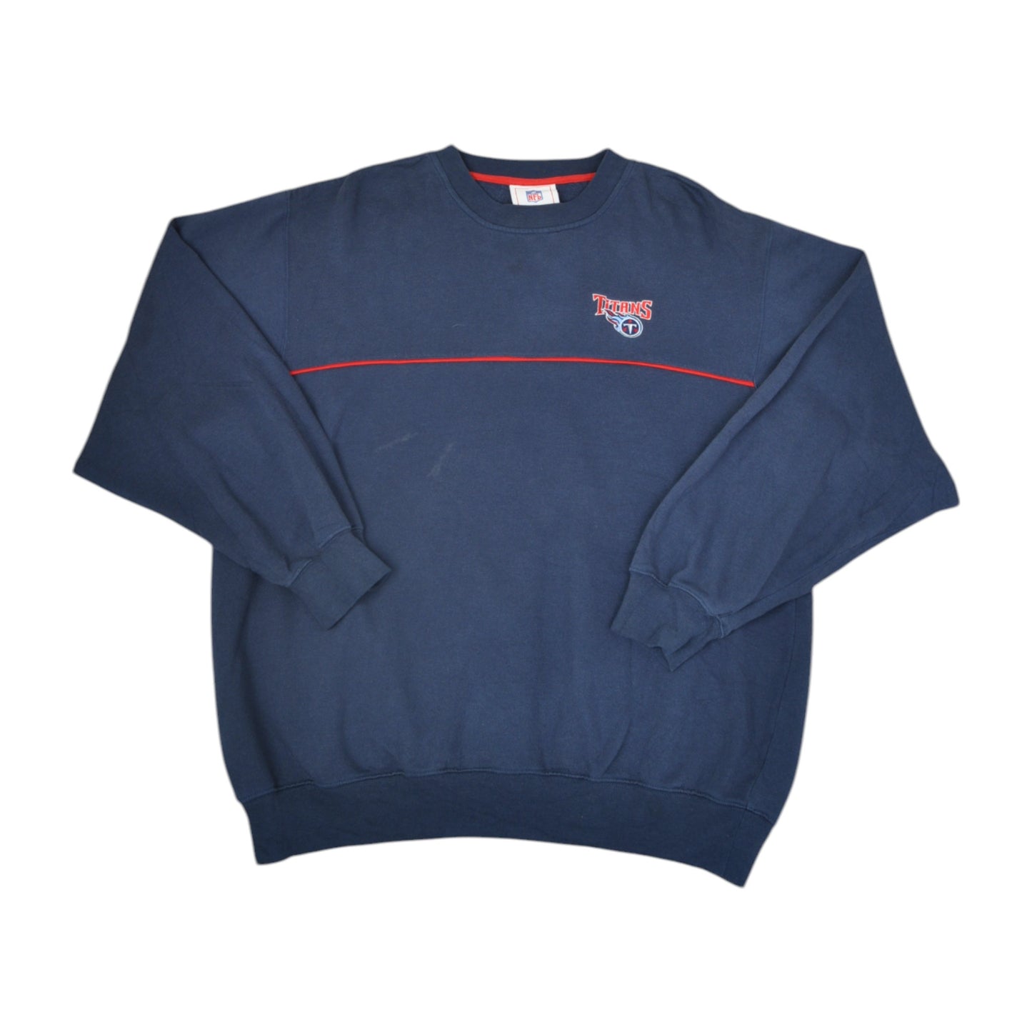 Vintage NFL Tennessee Titans Sweatshirt Navy Medium