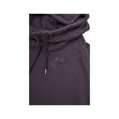 Vintage Nike Sweatshirt Hoodie Purple Small