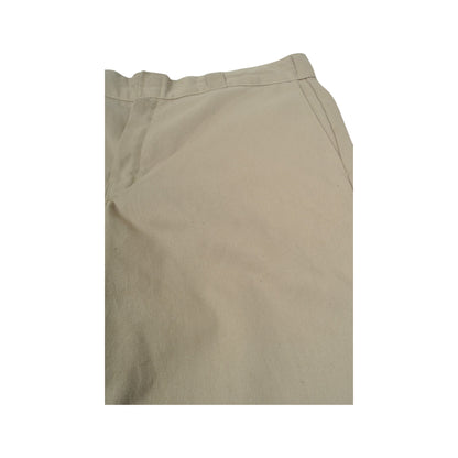 Vintage Dickies 874 Original Fit Trousers Beige W38 L30