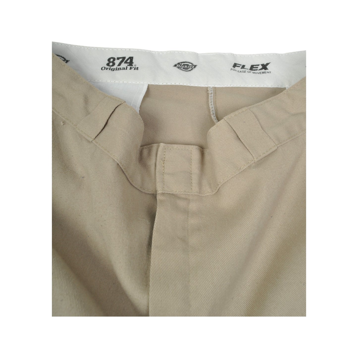 Vintage Dickies 874 Original Fit Trousers Beige W38 L30