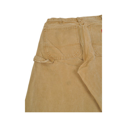 Vintage Dickies Carpenter Jeans Tan W32 L30