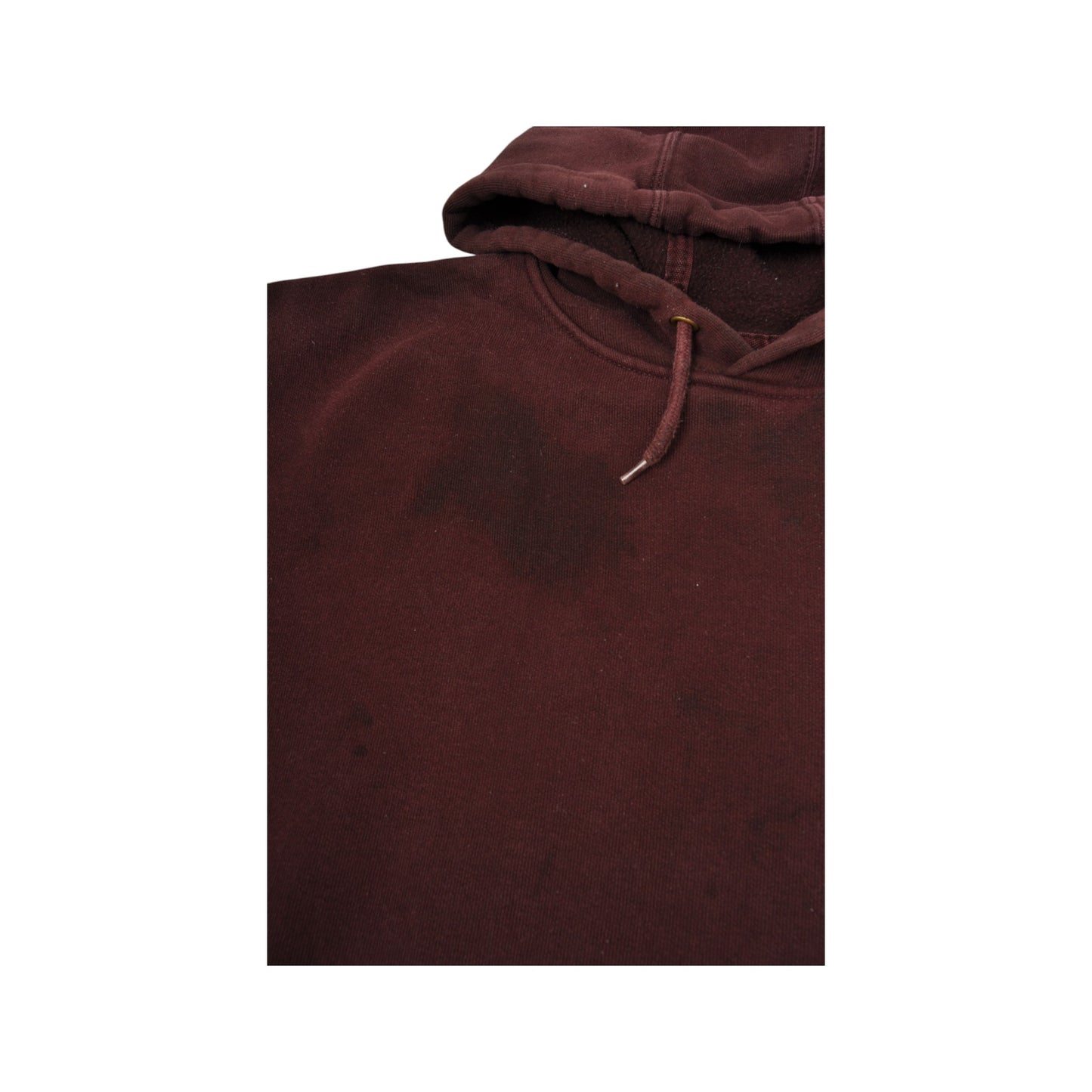 Vintage Carhartt Sweatshirt Hoodie Burgundy XXL