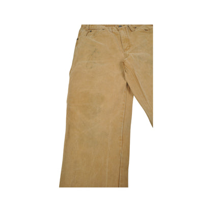 Vintage Dickies Carpenter Jeans Tan W32 L30