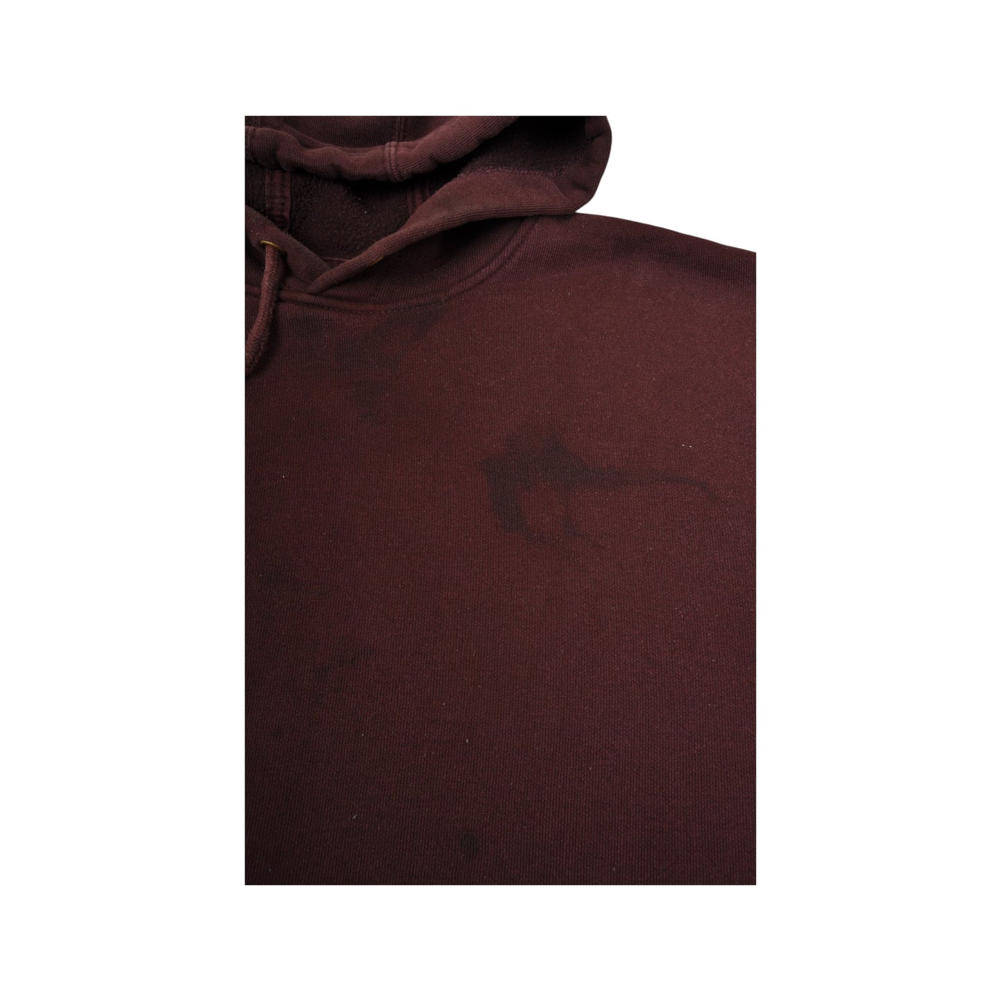 Vintage Carhartt Sweatshirt Hoodie Burgundy XXL