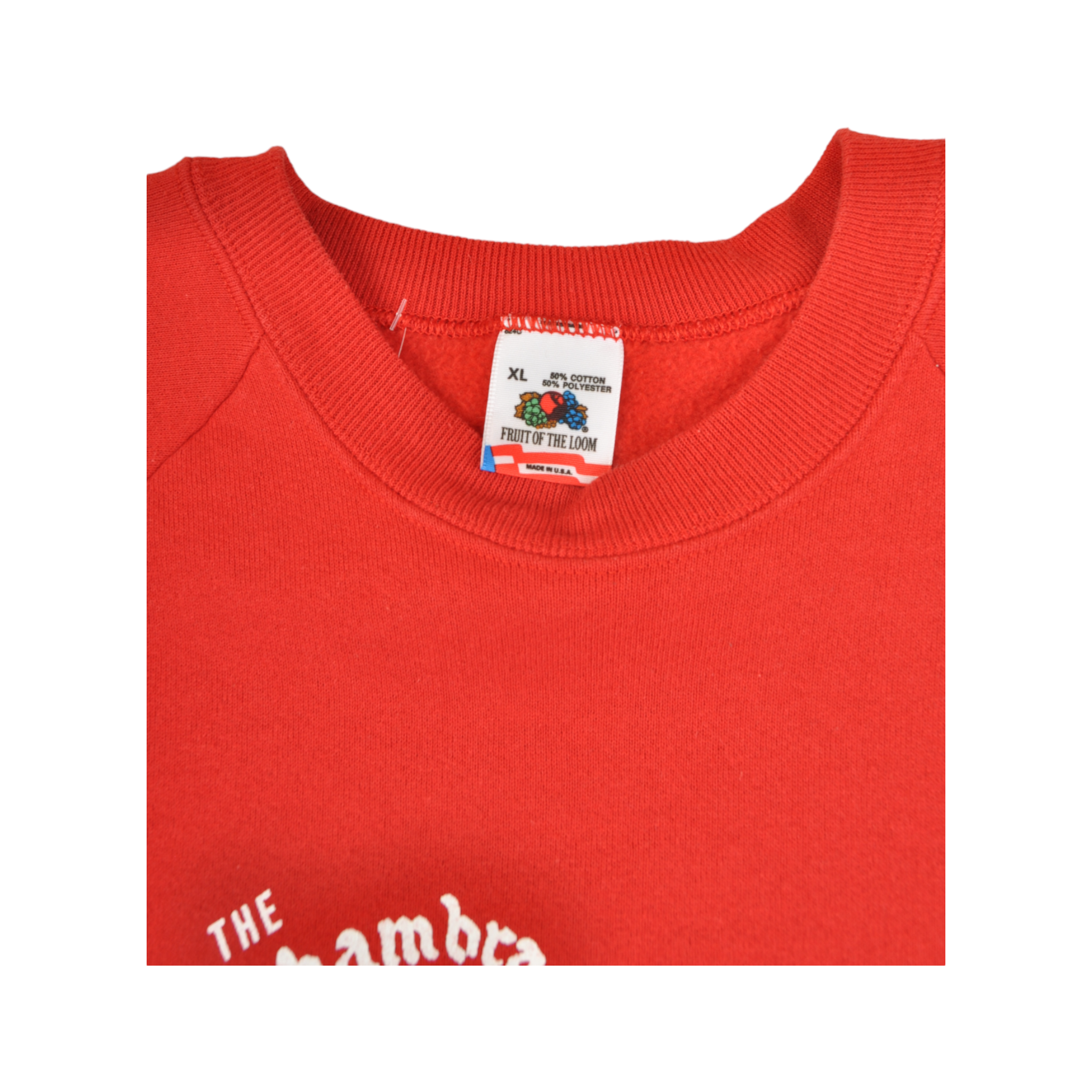 Fruit of the on sale loom red sweatshirt