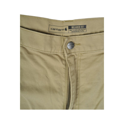 Vintage Carhartt Carpenter Cargohose Beige W38 L32