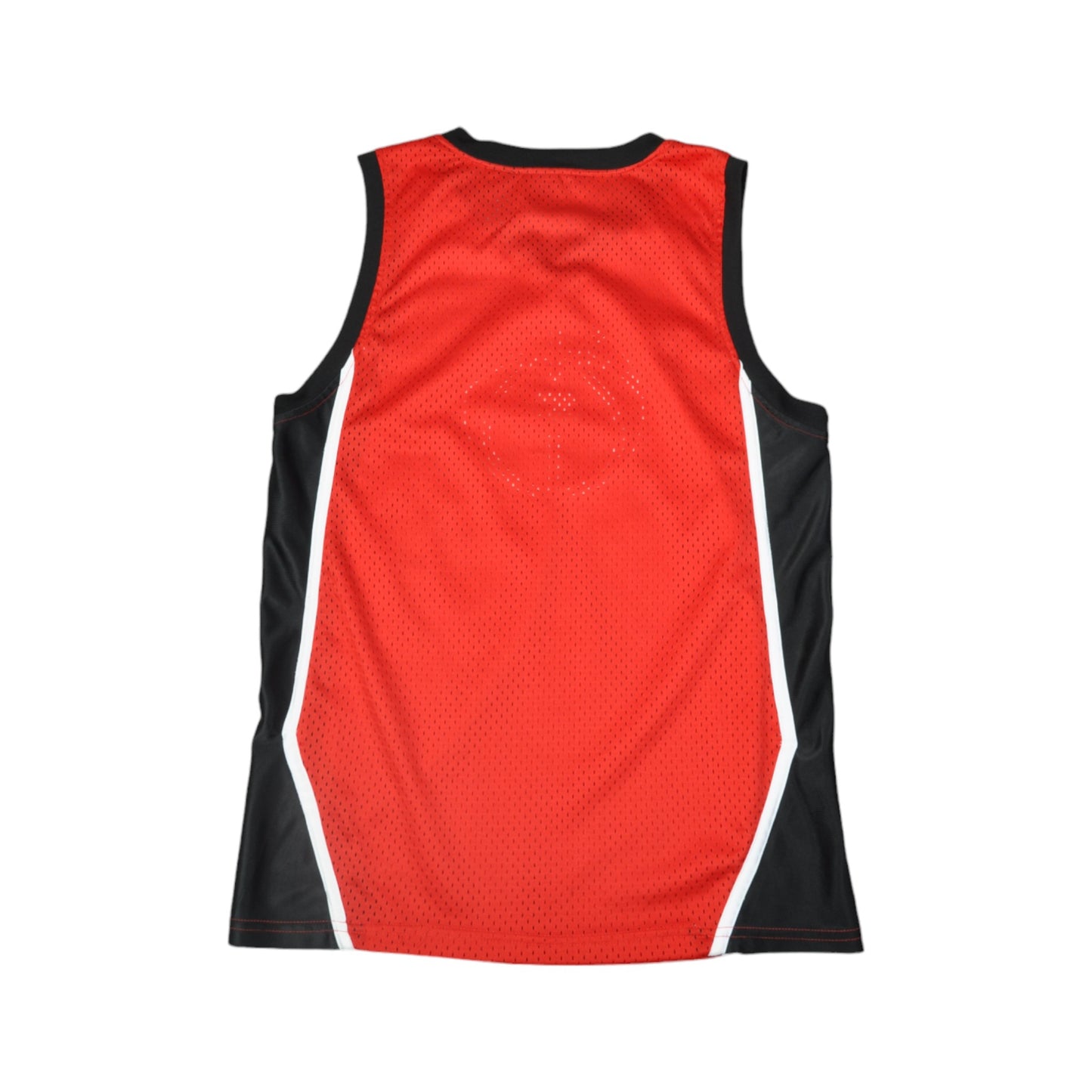 Vintage Starter Basketball Weste Jersey Rot Klein