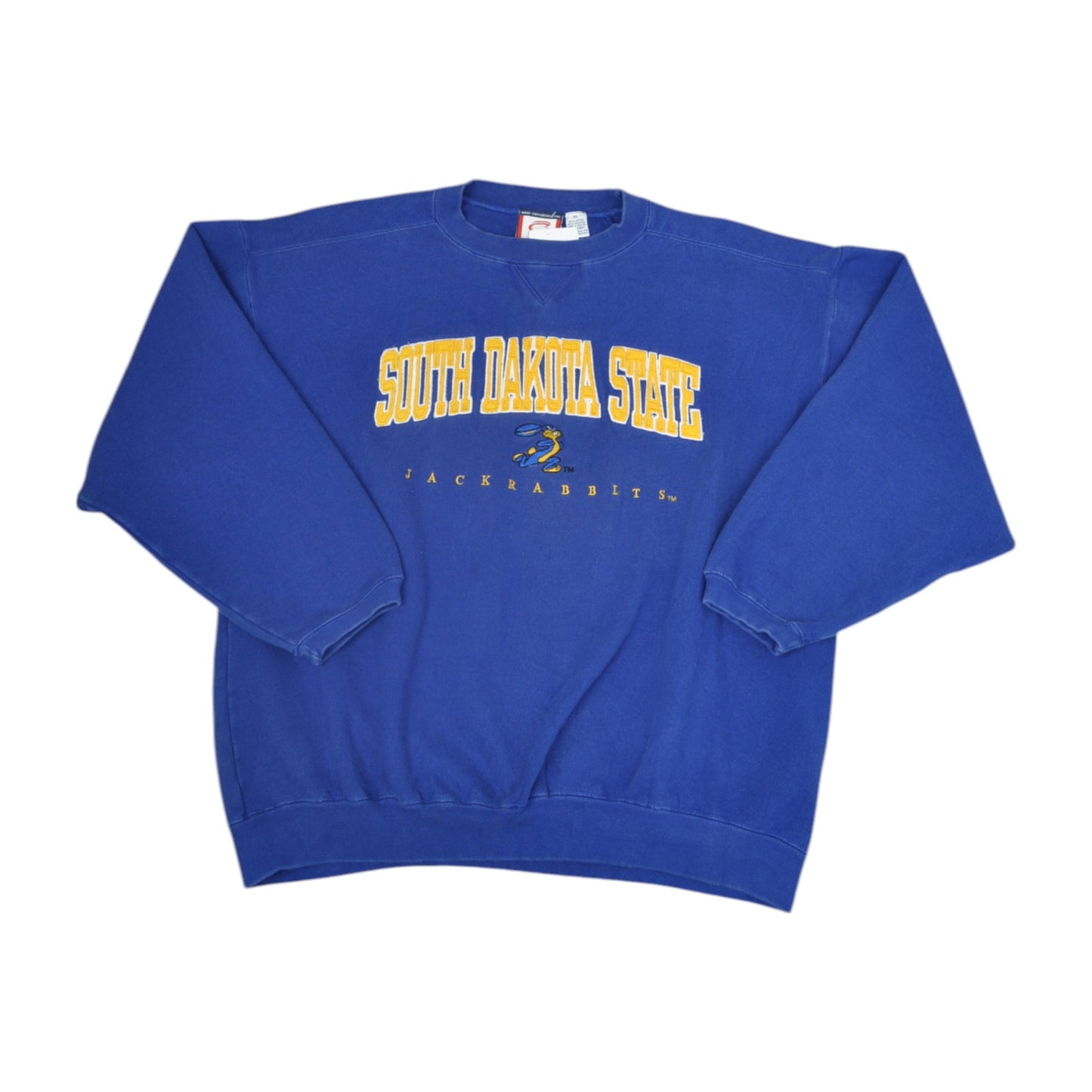 Vintage South Dakota State Jack Rabbits Sweatshirt Blue XL