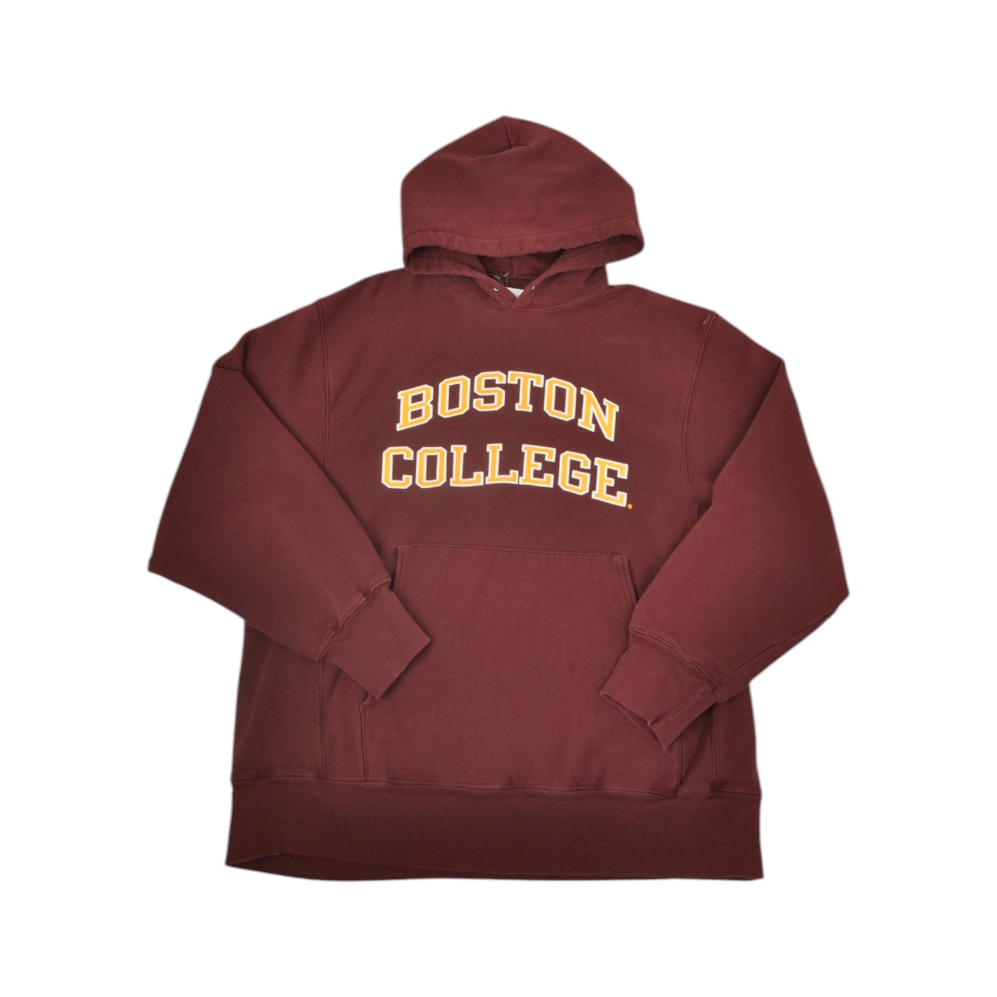 Vintage Champion Boston College Sweatshirt Burgundy Medium