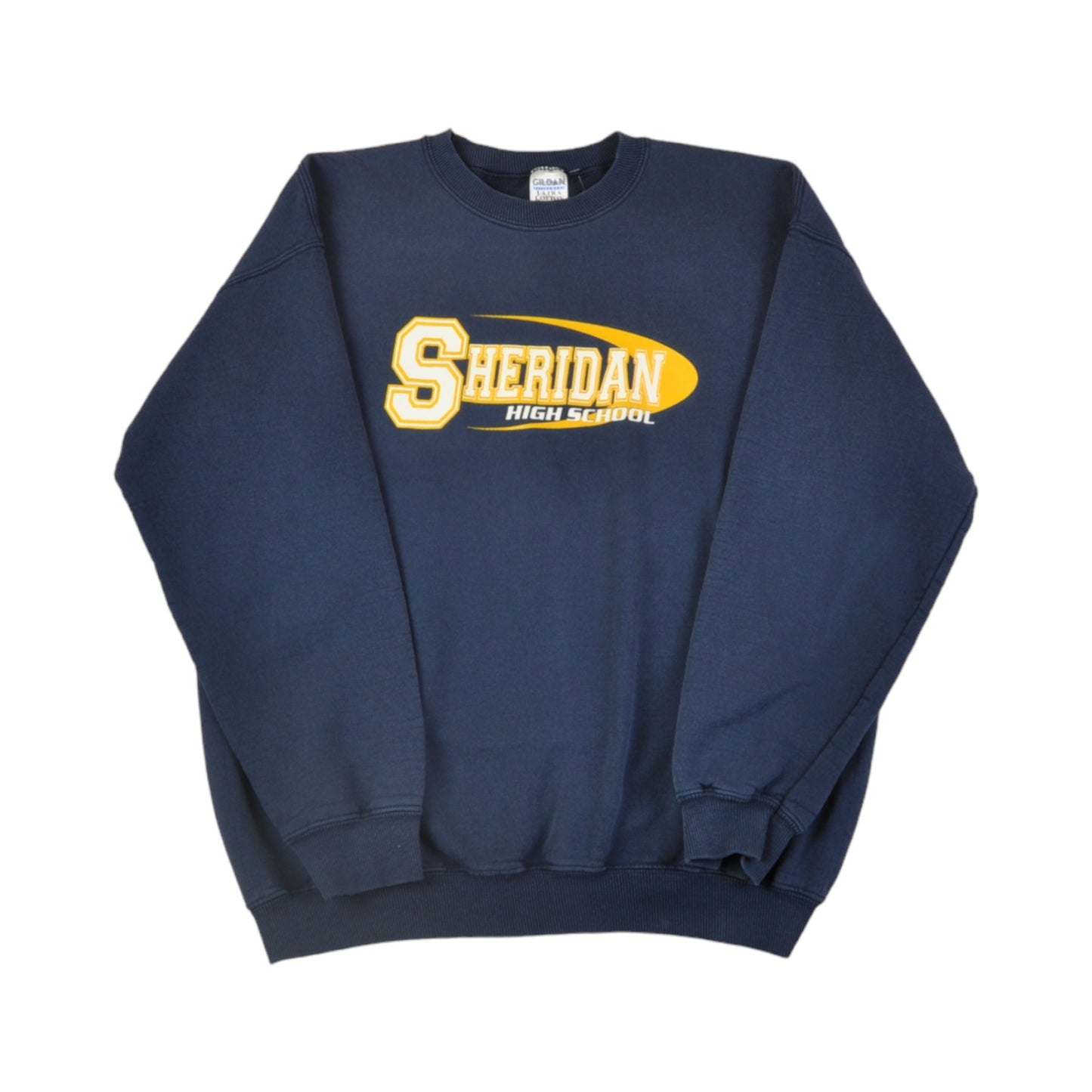 Vintage Sheridan High School Sweatshirt Marine groß