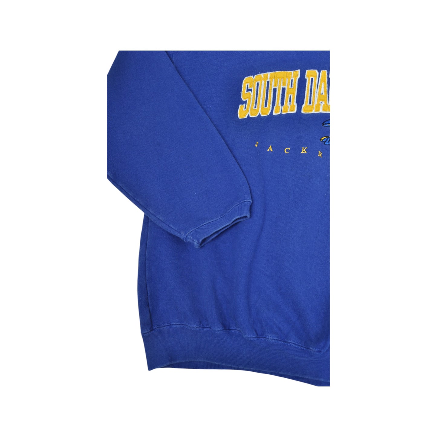 Vintage South Dakota State Jack Rabbits Sweatshirt Blue XL